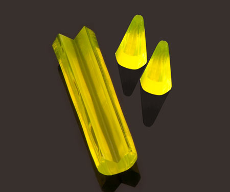 Cerium doped YAG (Ce:YAG) single crystal